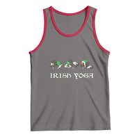 Funny St Patricks Day Beer Drinking Tank Top Irish Yoga Leprechaun Beer Mug
