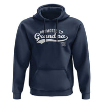 Funny New Grandpa Promoted To Grandpa Since 2025 Hoodie Baby Announcement