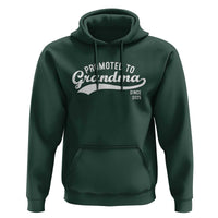Funny New Grandma Promoted To Grandma Since 2025 Hoodie Baby Announcement