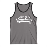 Funny New Grandma Promoted To Grandma Since 2025 Tank Top Baby Announcement