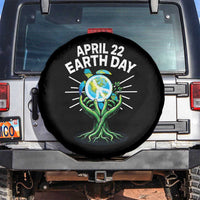 Happy Earth Day April 22 Spare Tire Cover Restore Earth Sea Turtle Tree Peace Sign