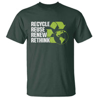 Recycle Reuse Renew Rethink Environmental Activism T Shirt