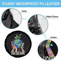 Save Our Home Animals Wildlife Conservation Earth Day Spare Tire Cover