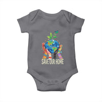 Save Our Home Animals Wildlife Conservation Earth Day Baby Onesie