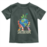 Save Our Home Animals Wildlife Conservation Earth Day Toddler T Shirt
