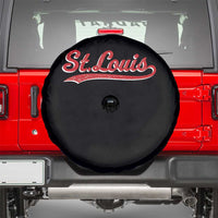 St Louis Sports Script Retro Baseball Lovers Proud City Spare Tire Cover