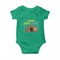 Three Days Later Christian Easter Baby Onesie Funny Jesus Resurrection Meme