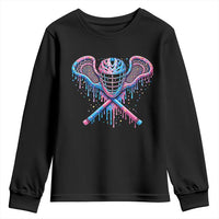 Lacrosse Drip Ice Cream Lax Helmet Sticks Sport Player Youth Sweatshirt