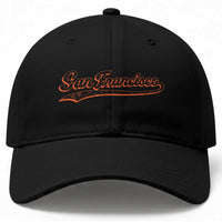 San Francisco Sports Script Retro Baseball Lovers Proud City Baseball Cap