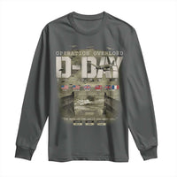 Operation Overlord D Day Normandy WWII Long Sleeve Shirt