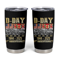 D Day 81st Anniversary Honor History Normandy WWII Tumbler Cup