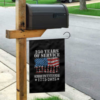 250 Years Of Service Semiquincentennial Garden Flag US Military Army Birthday American Flag - Wonder Print Shop