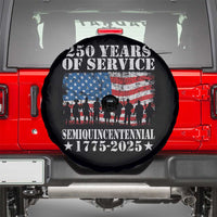 250 Years Of Service Semiquincentennial Spare Tire Cover US Military Army Birthday American Flag
