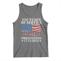 250 Years Of Service Semiquincentennial Tank Top US Military Army Birthday American Flag