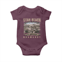 Utah Beach D Day 81 ST Anniversary Honor History Normandy WWII Baby Onesie