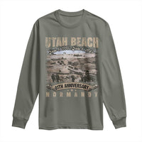 Utah Beach D Day 81 ST Anniversary Honor History Normandy WWII Long Sleeve Shirt