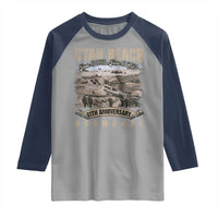 Utah Beach D Day 81 ST Anniversary Honor History Normandy WWII Raglan Shirt