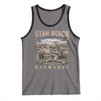Utah Beach D Day 81 ST Anniversary Honor History Normandy WWII Tank Top