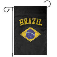 Vintage Brazil Flag Patriotic Brazilian Pride Garden Flag