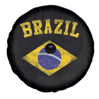 Vintage Brazil Flag Patriotic Brazilian Pride Spare Tire Cover