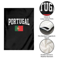 Vintage Portugal Flag Portuguese Pride Throwback Design Garden Flag