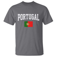Vintage Portugal Flag Portuguese Pride Throwback Design T Shirt