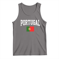 Vintage Portugal Flag Portuguese Pride Throwback Design Tank Top
