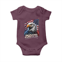250 Years USA 250th Anniversary Baby Onesie Patriotic Eagle 4th of July