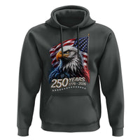250 Years USA 250th Anniversary Hoodie Patriotic Eagle 4th of July