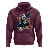 250 Years USA 250th Anniversary Hoodie Patriotic Eagle 4th of July