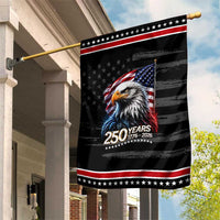 250 Years USA 250th Anniversary Patriotic Garden Flag Patriotic Eagle 4th of July
