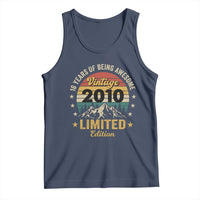 16th Birthday Tank Top Vintage 2010 Limited Edition Retro 16 Years Of Being Awesome Mountain