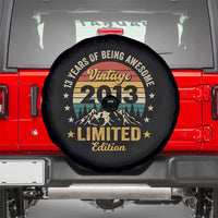13th Birthday Spare Tire Cover Vintage 2013 Limited Edition Retro 13 Years Of Being Awesome Mountain