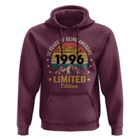 30th Birthday Hoodie Vintage 1996 Limited Edition Retro 30 Years Of Being Awesome Mountain