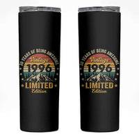 30th Birthday Skinny Tumbler Vintage 1996 Limited Edition Retro 30 Years Of Being Awesome Mountain
