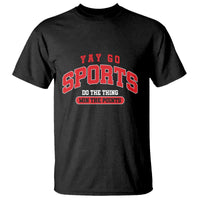 Funny Sport T Shirt Yay Go Sports Do The Thing Win The Points - Wonder Print Shop