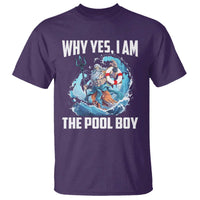 Funny Why Yes I Am The Pool Boy T Shirt Swimming Swimmer Cool Poseidon Water - Wonder Print Shop