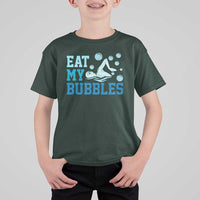 Funny Swimming T Shirt For Kid Eat My Bubbles Swim Sarcastic - Wonder Print Shop