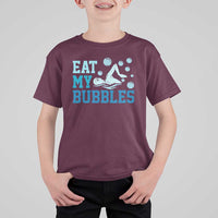 Funny Swimming T Shirt For Kid Eat My Bubbles Swim Sarcastic - Wonder Print Shop