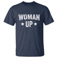 Woman Up T Shirt Fitness Gym Workout Feminist - Wonder Print Shop