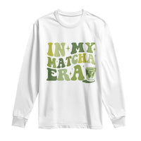 In My Matcha Era Long Sleeve Shirt Matcha Latte Lover - Wonder Print Shop