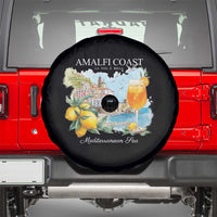 Amalfi Coast Italy Travel Spare Tire Cover La Vita E Bella Lemon Travel Souvenir - Wonder Print Shop