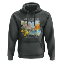 Amalfi Coast Italy Travel Hoodie La Vita E Bella Lemon Travel Souvenir - Wonder Print Shop
