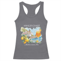 Amalfi Coast Italy Travel Racerback Tank Top La Vita E Bella Lemon Travel Souvenir - Wonder Print Shop