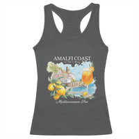 Amalfi Coast Italy Travel Racerback Tank Top La Vita E Bella Lemon Travel Souvenir - Wonder Print Shop