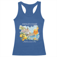Amalfi Coast Italy Travel Racerback Tank Top La Vita E Bella Lemon Travel Souvenir - Wonder Print Shop
