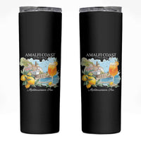 Amalfi Coast Italy Travel Skinny Tumbler La Vita E Bella Lemon Travel Souvenir - Wonder Print Shop