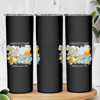 Amalfi Coast Italy Travel Skinny Tumbler La Vita E Bella Lemon Travel Souvenir - Wonder Print Shop