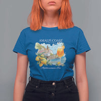 Amalfi Coast Italy Travel T Shirt For Women La Vita E Bella Lemon Travel Souvenir - Wonder Print Shop
