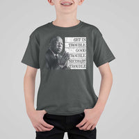 John Lewis T Shirt For Kid Get In Good Necessary Trouble Social Justice - Wonder Print Shop